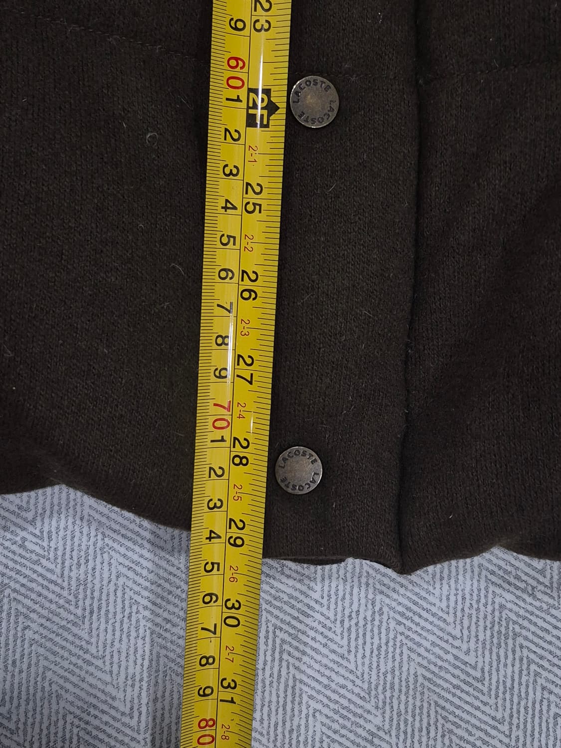 라코스테 울 덕다운 패딩 점퍼 남성 100사이즈 상품이미지10