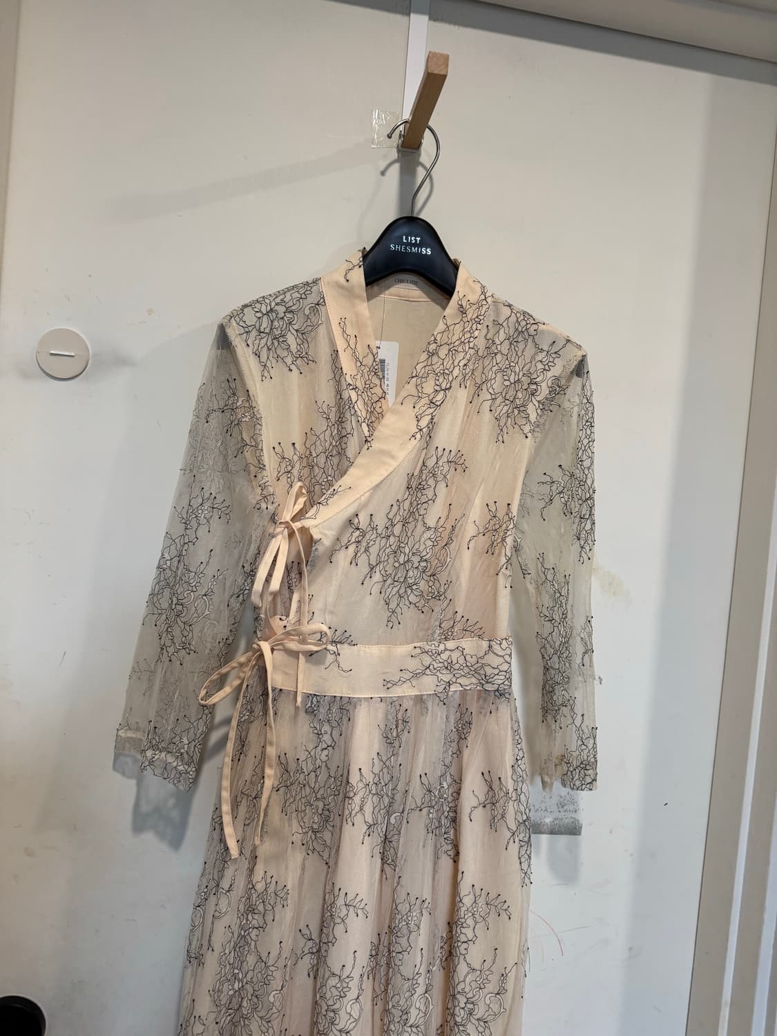 새상품 시크라인 철릭 원피스 상품이미지6