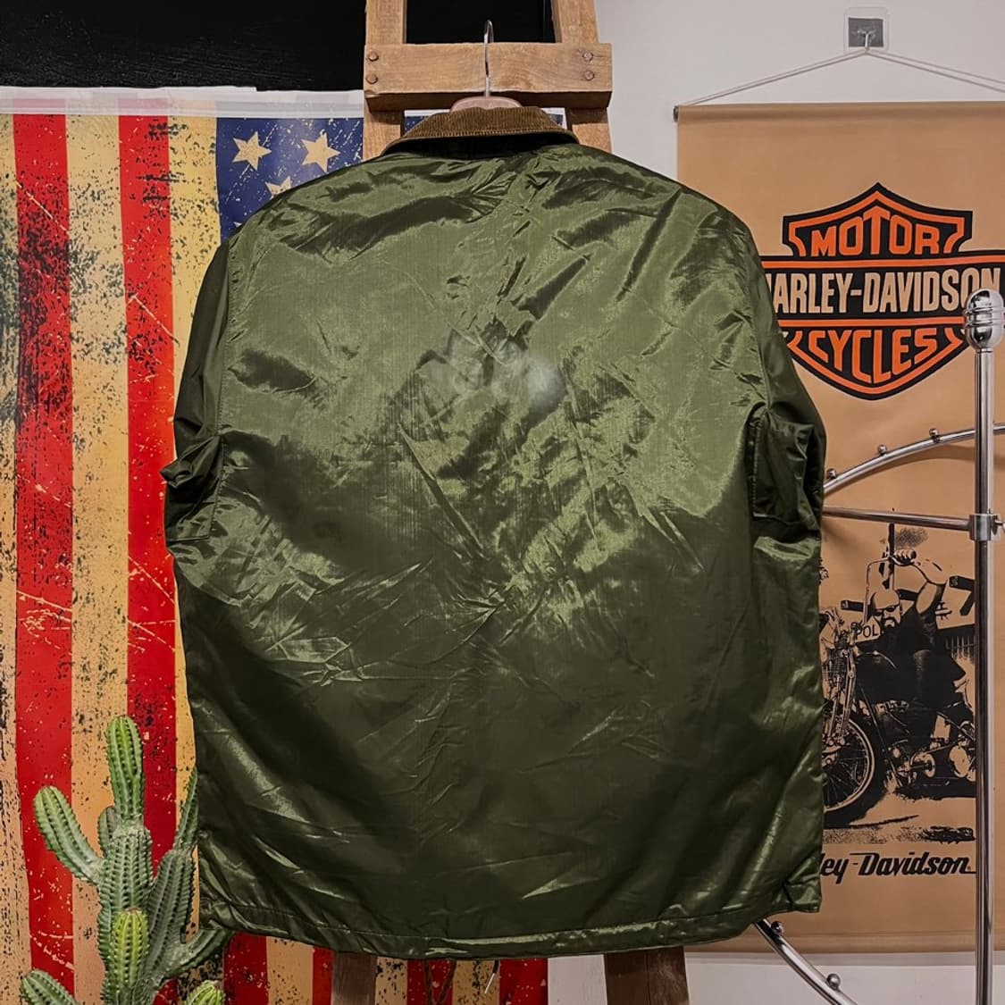 80s 알파 인더스트리 오리지널 미해군 임퍼머블 덱 자켓 N000 상품이미지2