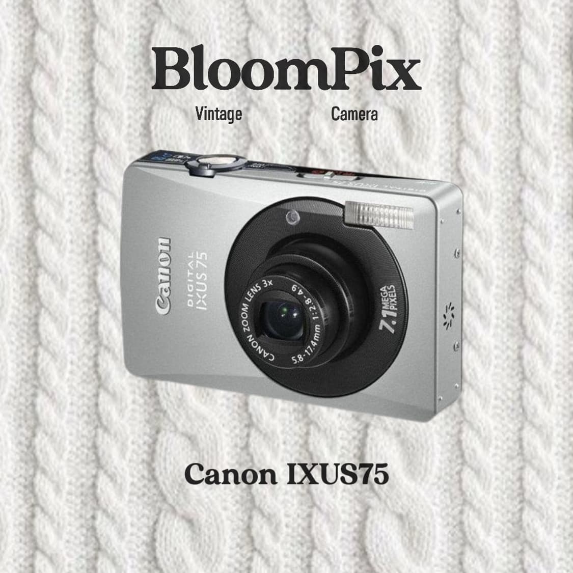 [한국어/풀구성] 캐논 익서스75 Canon ixus75 디지털 카메라 상품이미지1