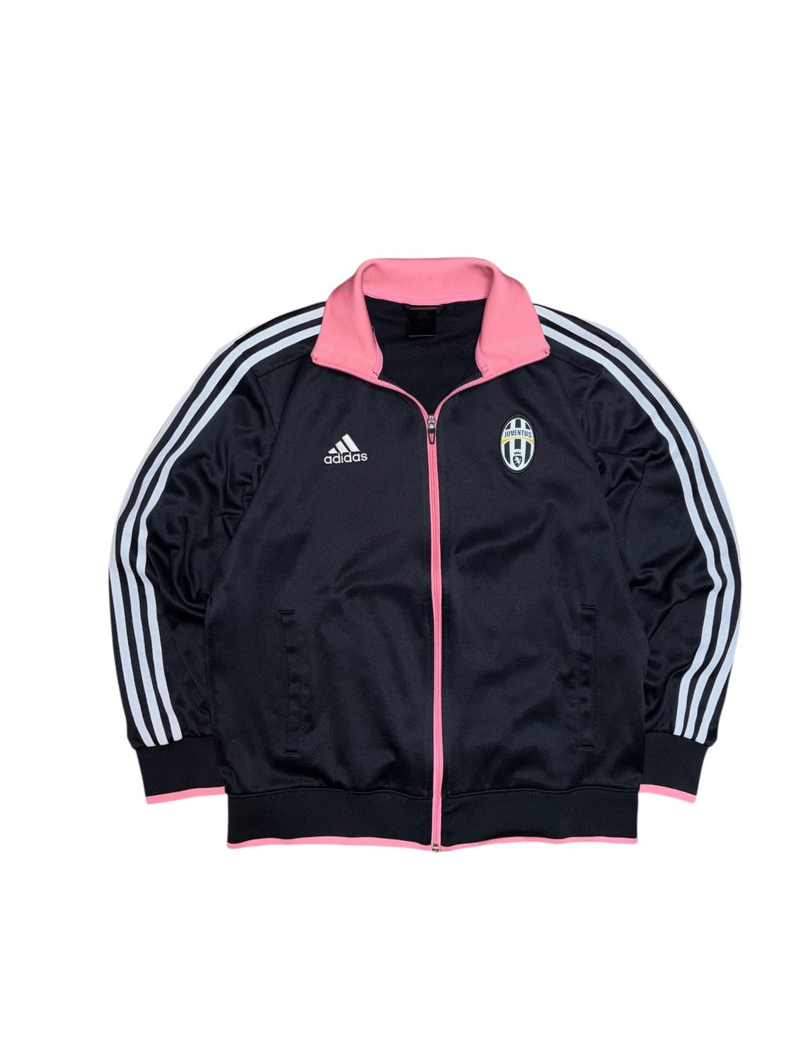 아디다스 레어 블랙 핑크 유벤투스 져지 트랙탑 상품이미지3