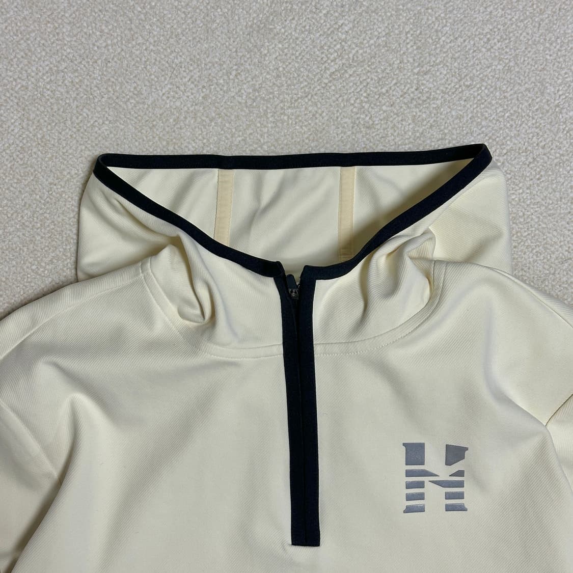 헤지스골프 C져지 후드 반집업 티셔츠 상품이미지5