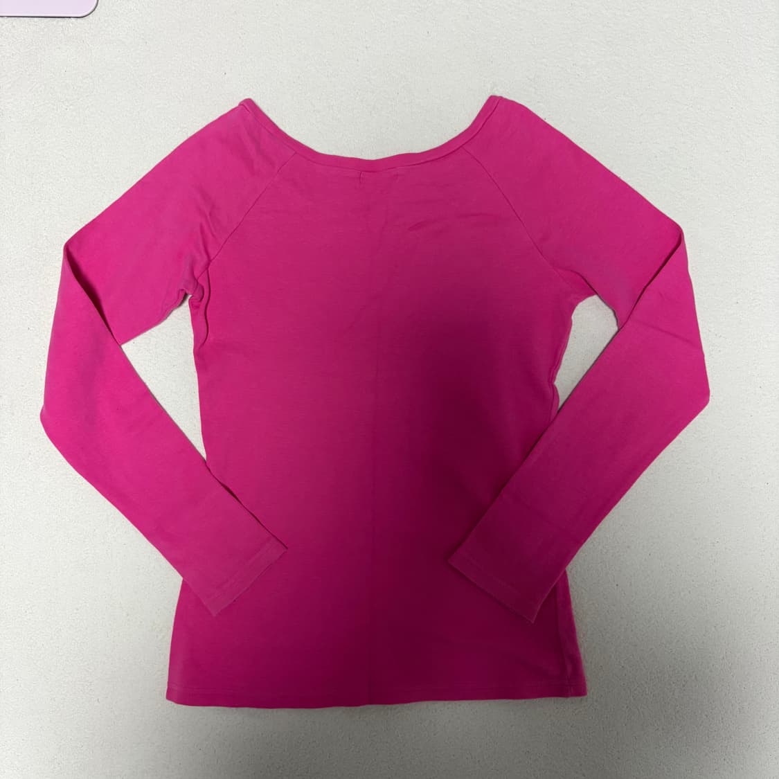 빈티지 핑크 롱 슬리브 상품이미지2