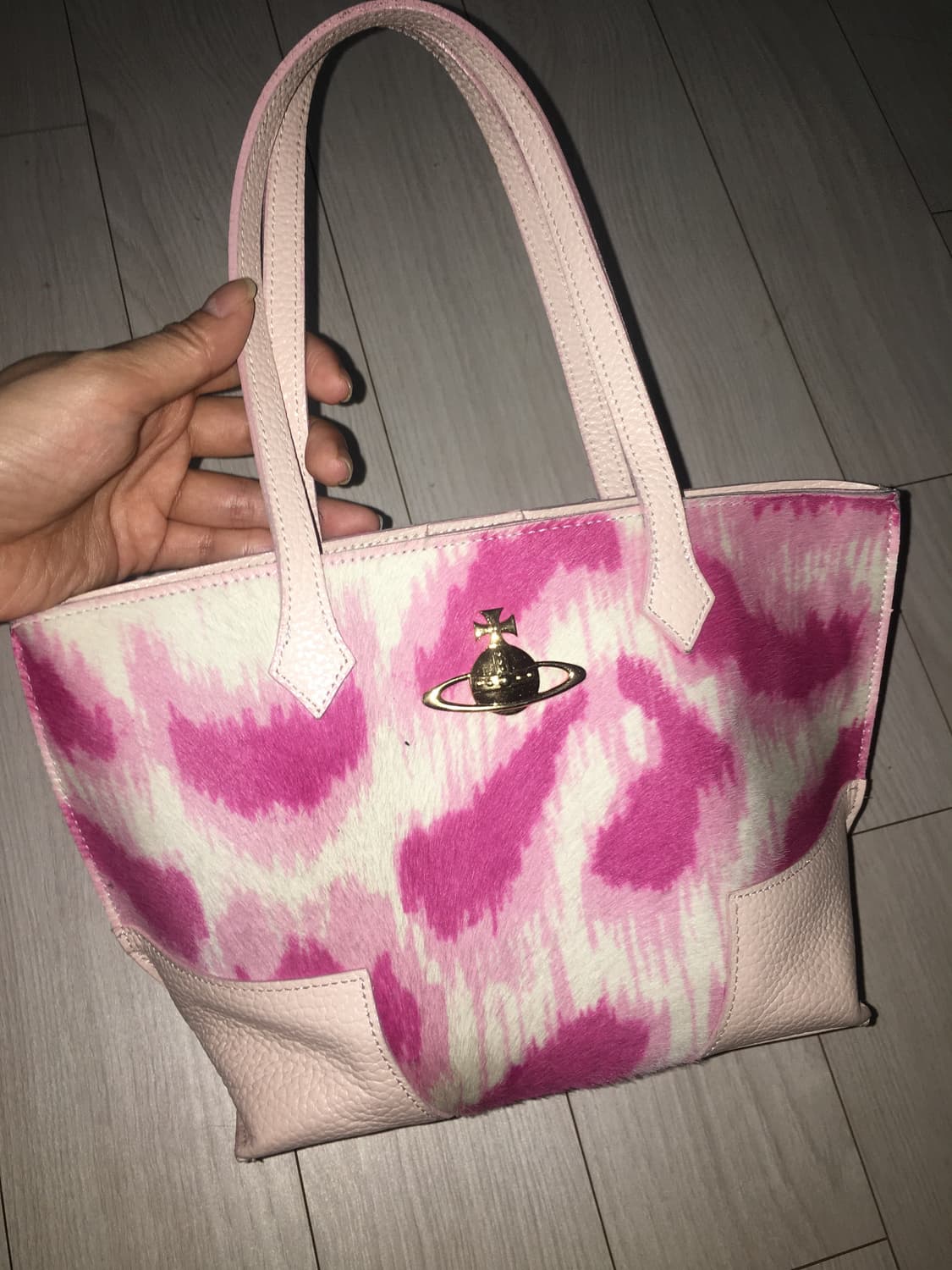 비비안웨스트우드 레오파드무늬 빈티지가방 상품이미지1