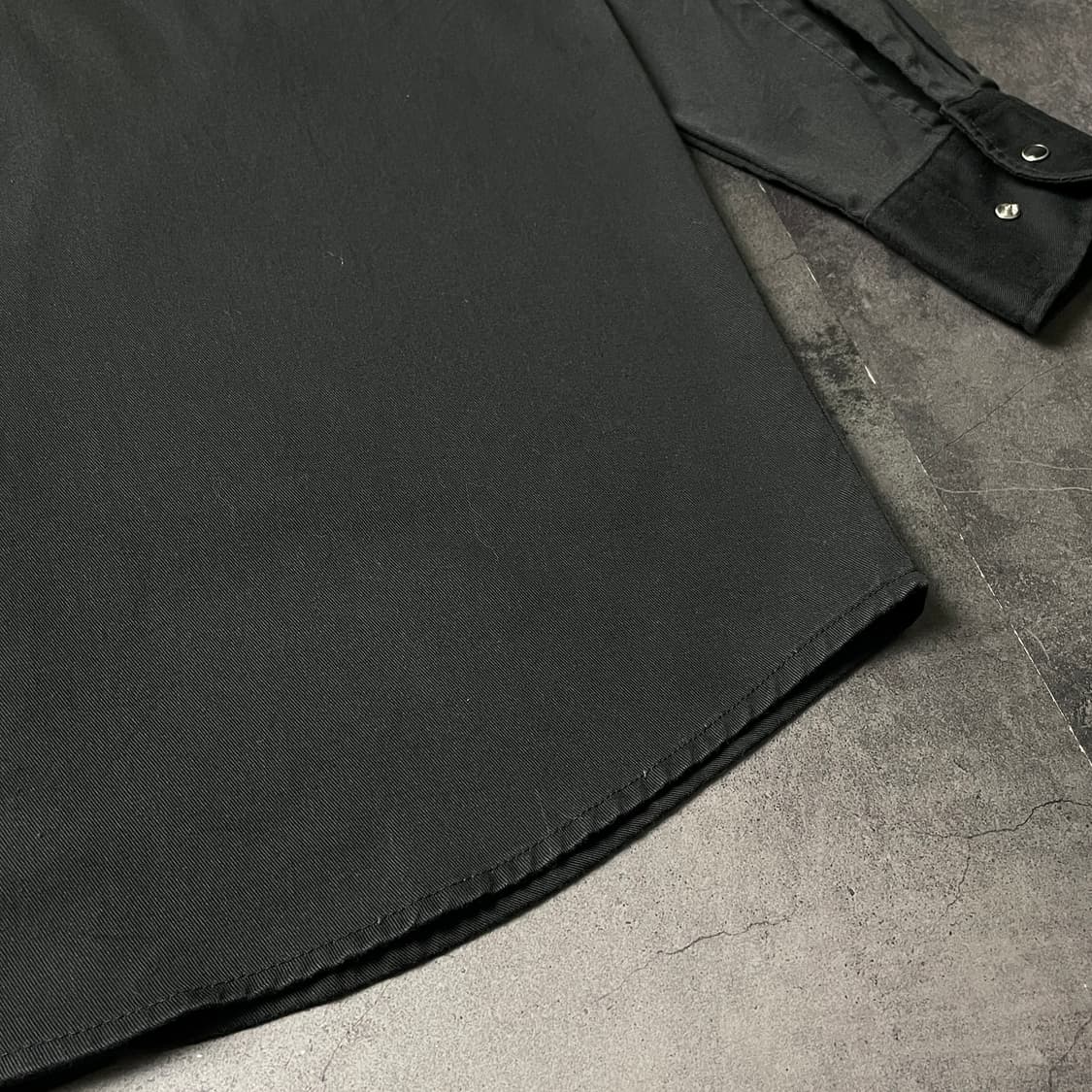 DICKIES 디키즈 빈티지 블랙 스냅버튼 워크 셔츠 A00863 상품이미지8