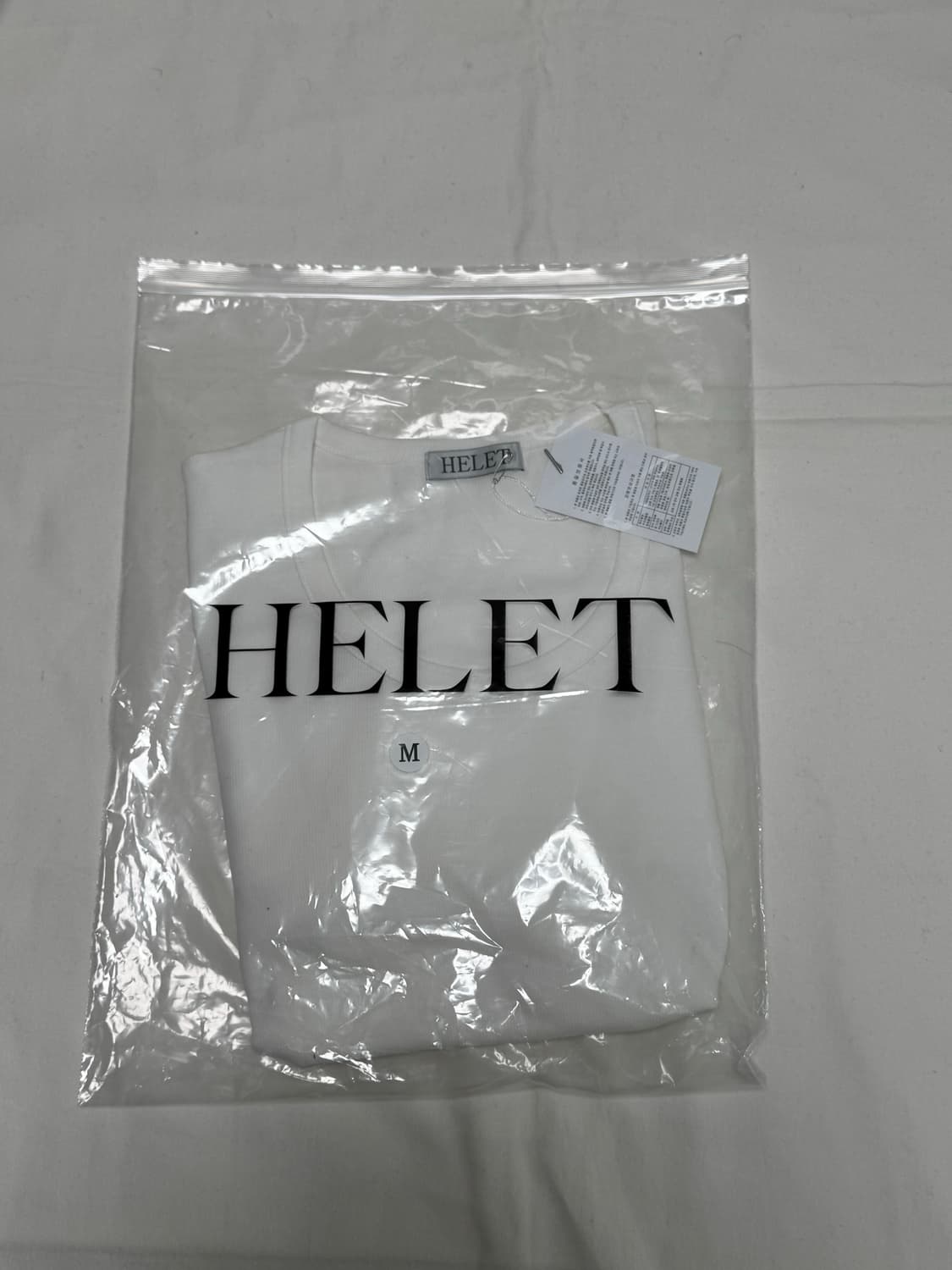 헬렛 / 리브드 슬림 크롭 유넥 롱슬리브 / M 상품이미지2