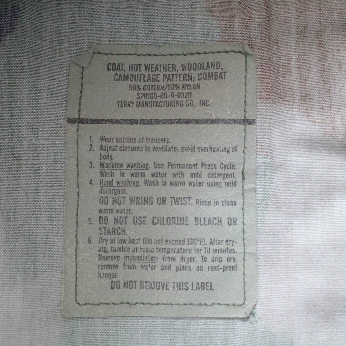00s 미군 BDU 우드랜드 자켓 (L-L) 다이브마스터 패치 상품이미지6