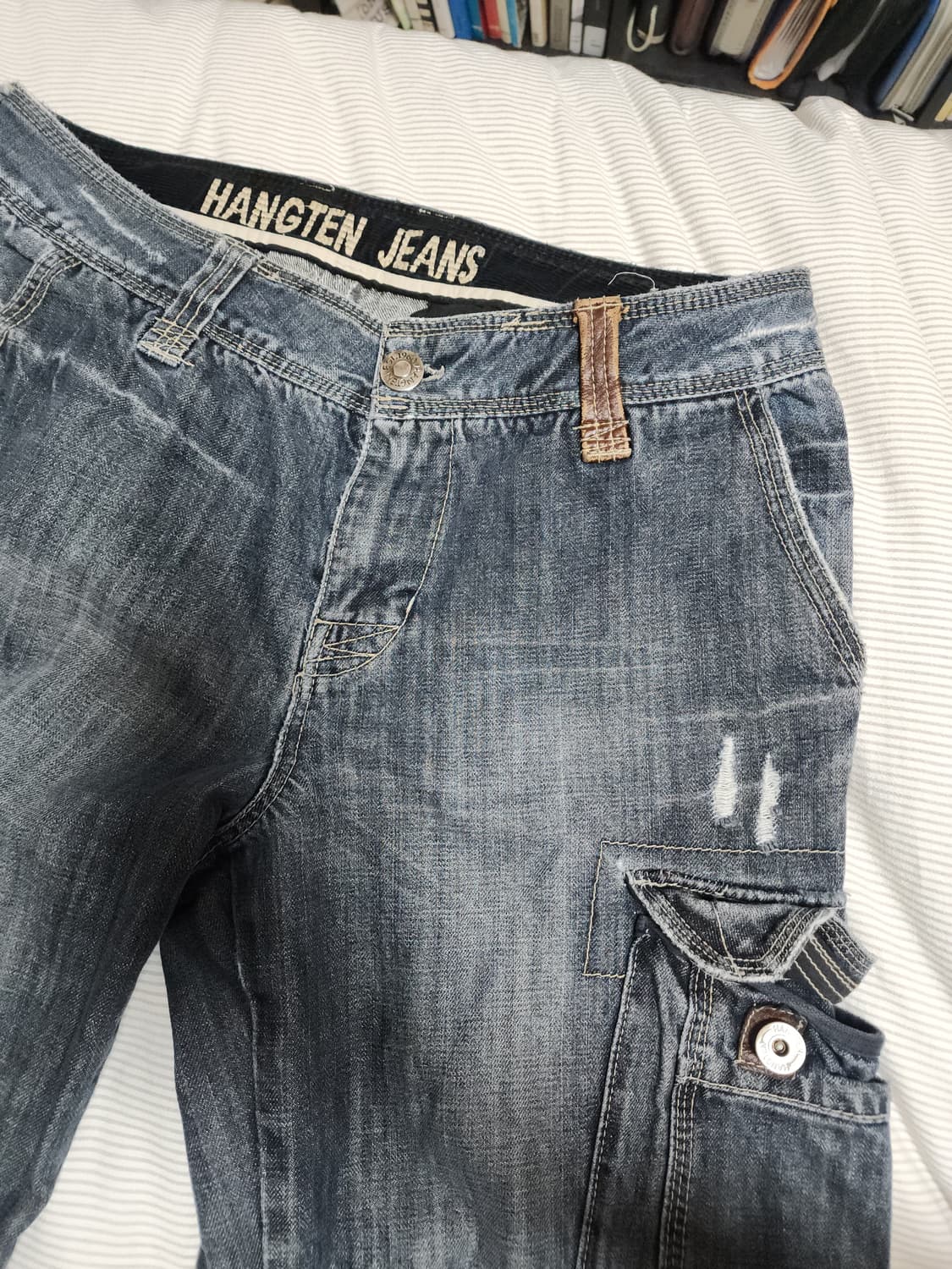 hangten jeans denim cargo pants 상품이미지2