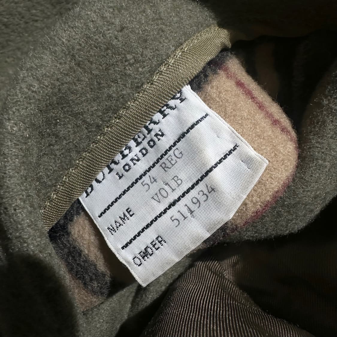 버버리 노바체크 라이닝 더플 코트 상품이미지10