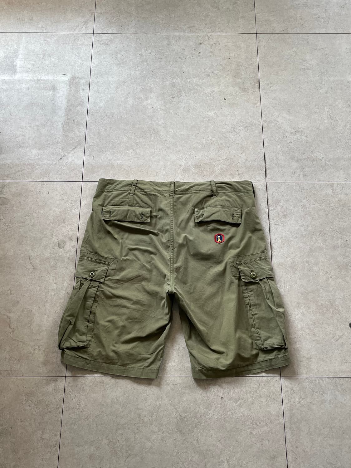 베이프 립스탑 카고 쇼츠 반바지 상품이미지1