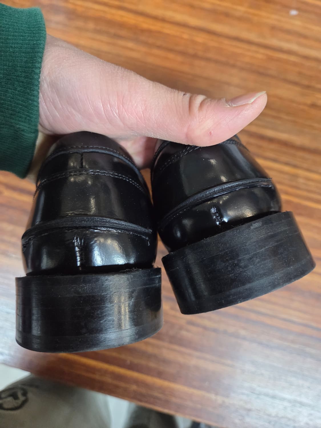 슈펜 깡스타일리스트 가죽 로퍼 255 상품이미지4