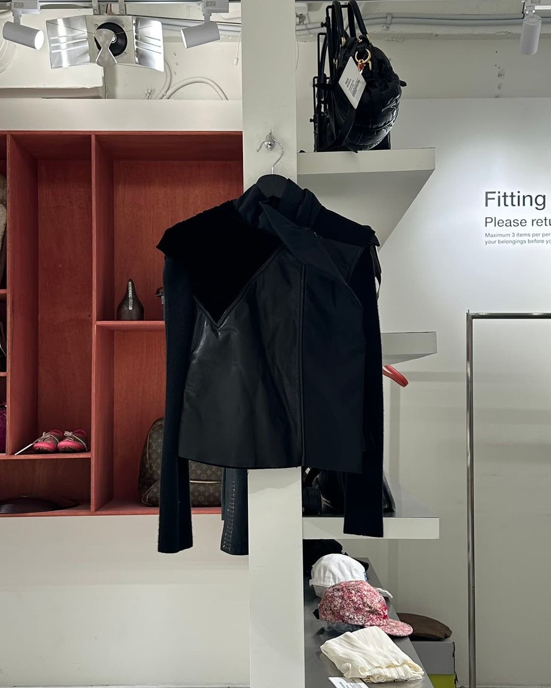 릭 오웬스 블랙 15fw 런웨이 아카이브 자켓 상품이미지1