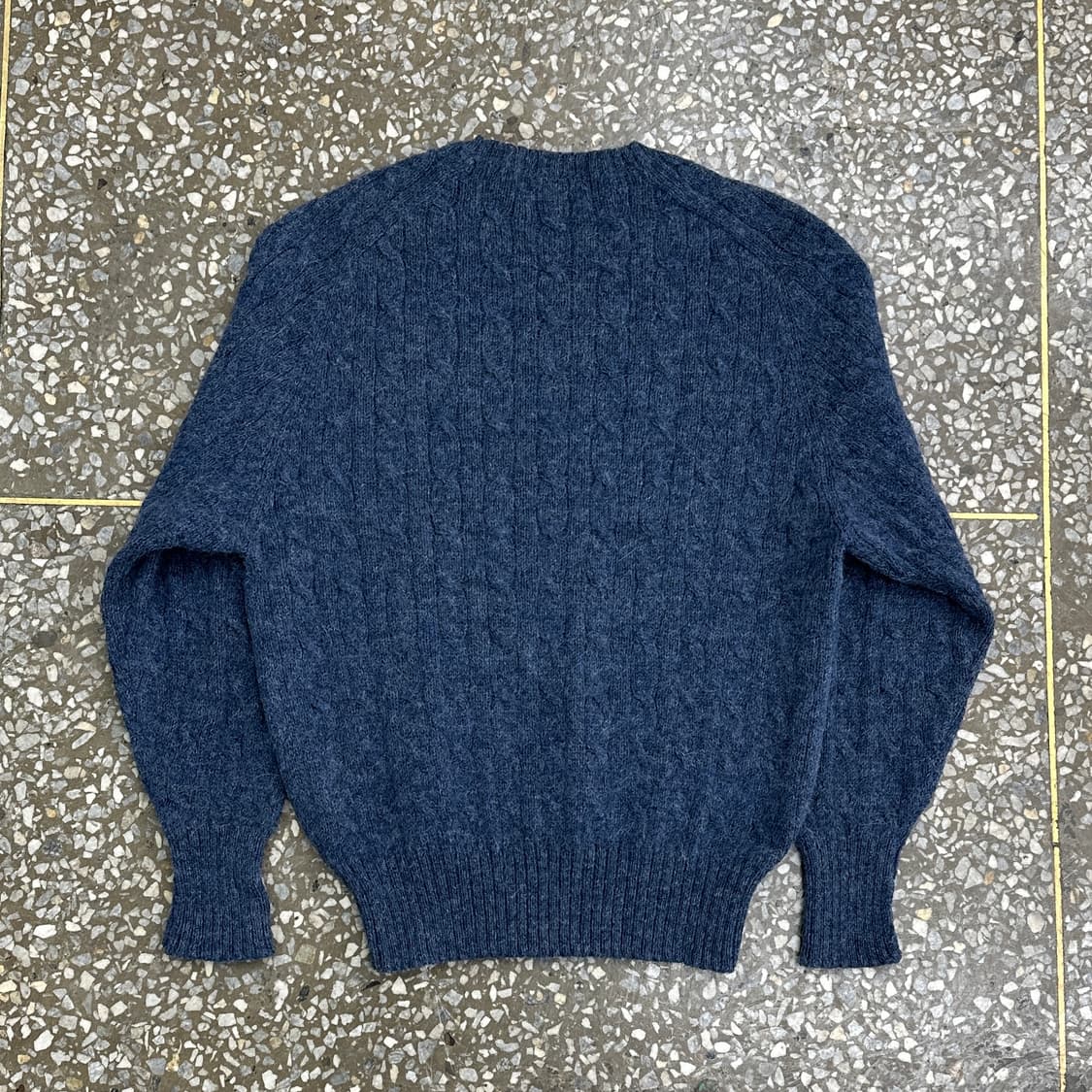 90s 폴로 랄프로렌 울 케이블 니트 스웨터 M 상품이미지2