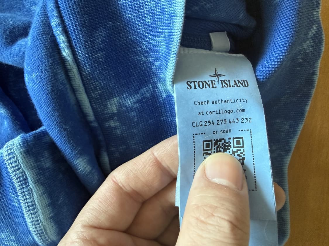 스톤아일랜드 오버다이 트리트먼트 후디 스웨트셔츠 상품이미지6