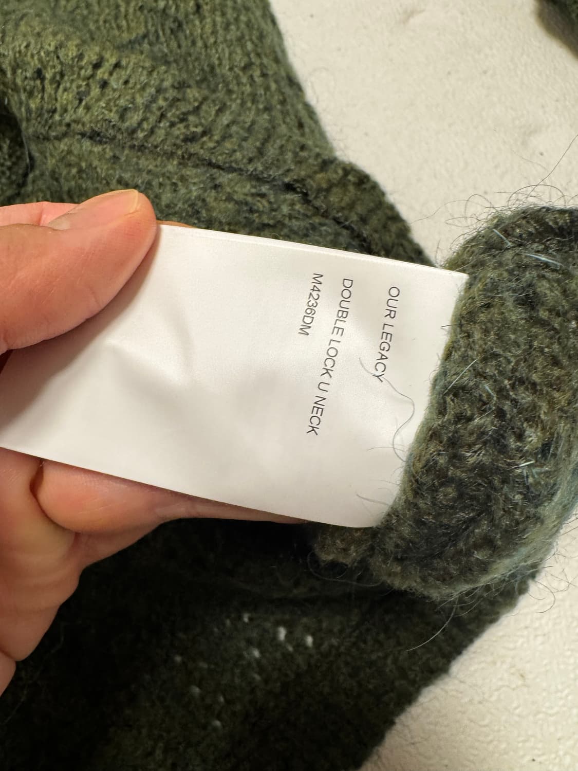 아워레가시 크로쉐 니트 46 상품이미지3