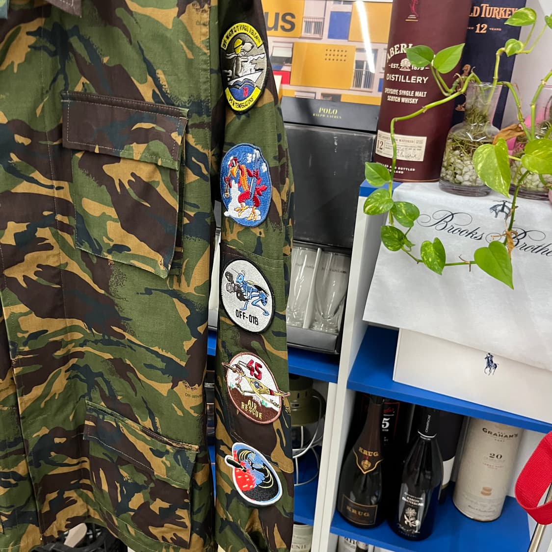 오프화이트 카모플라주 필드자켓 XXS 상품이미지4