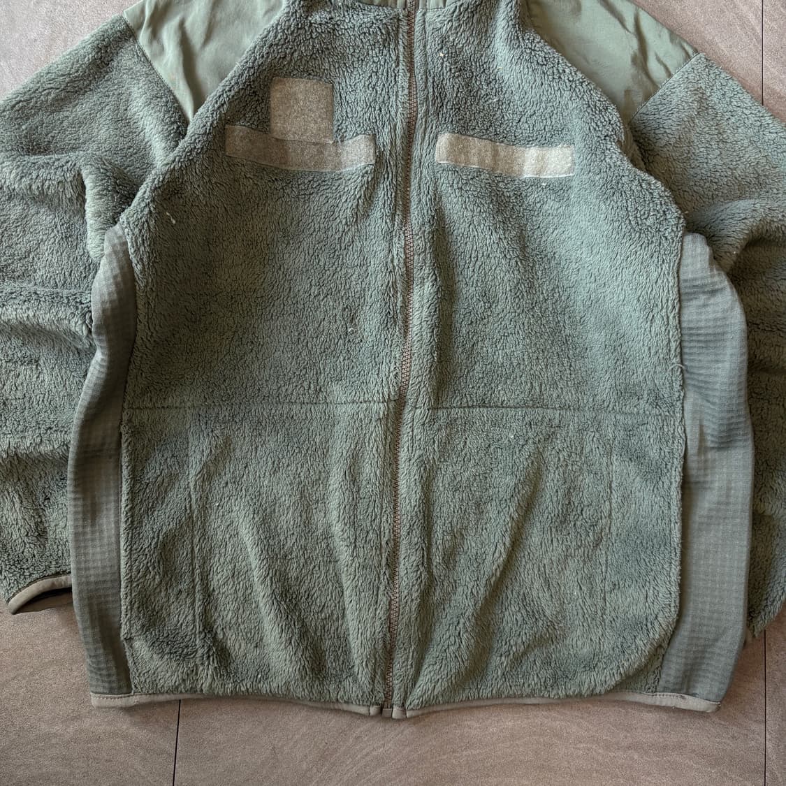 미군 젠3 카키 플리스 자켓 상품이미지4