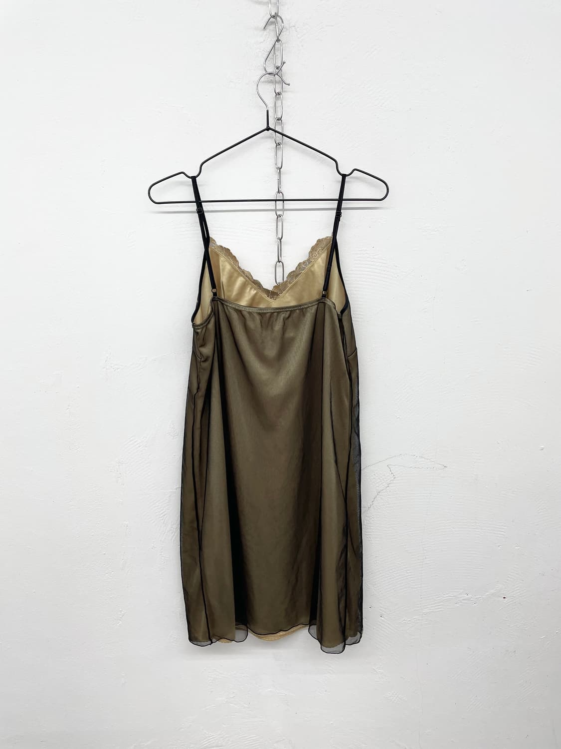 골드 로즈 자수 레이어드 슬립 상품이미지6