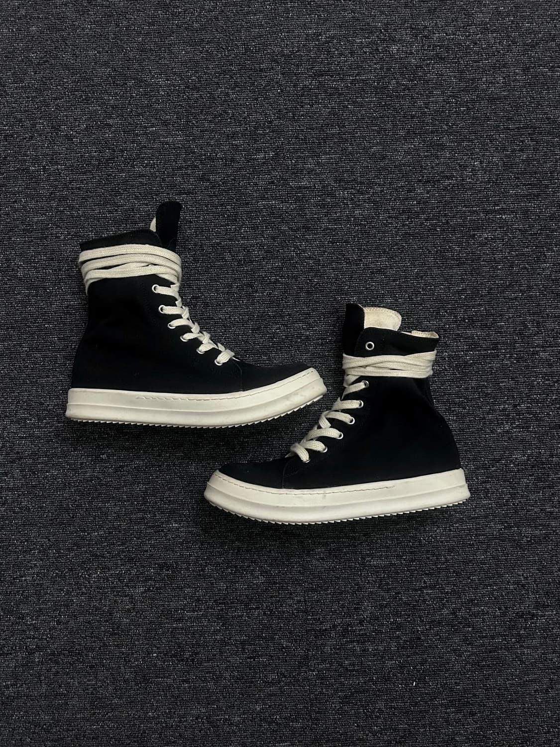 릭오웬스 다크쉐도우 하이탑 스니커즈 상품이미지1