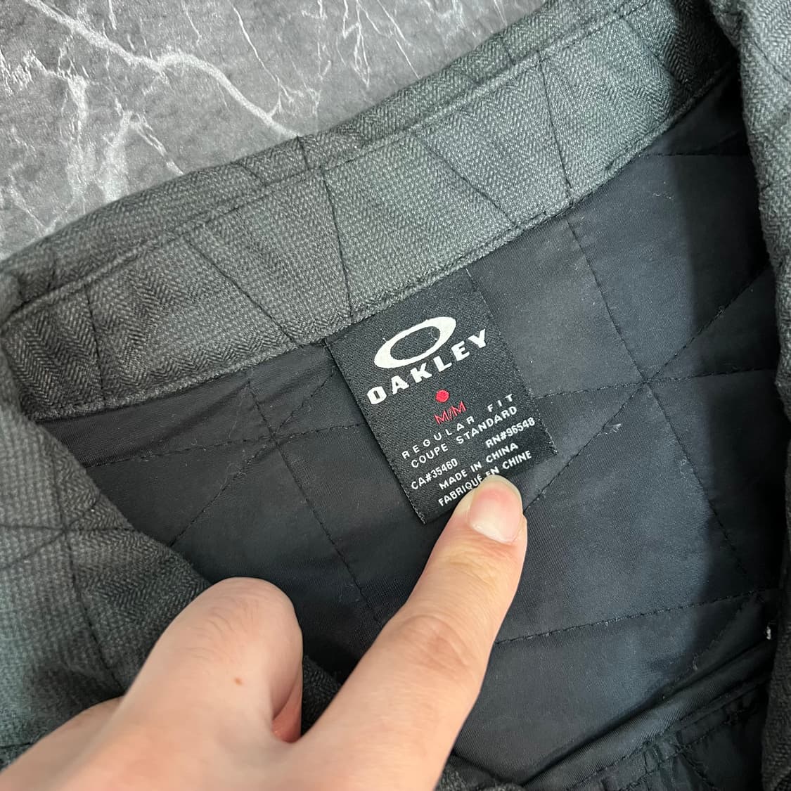 오클리 투포켓 카라넥 퀄팅 집업 자켓 상품이미지4