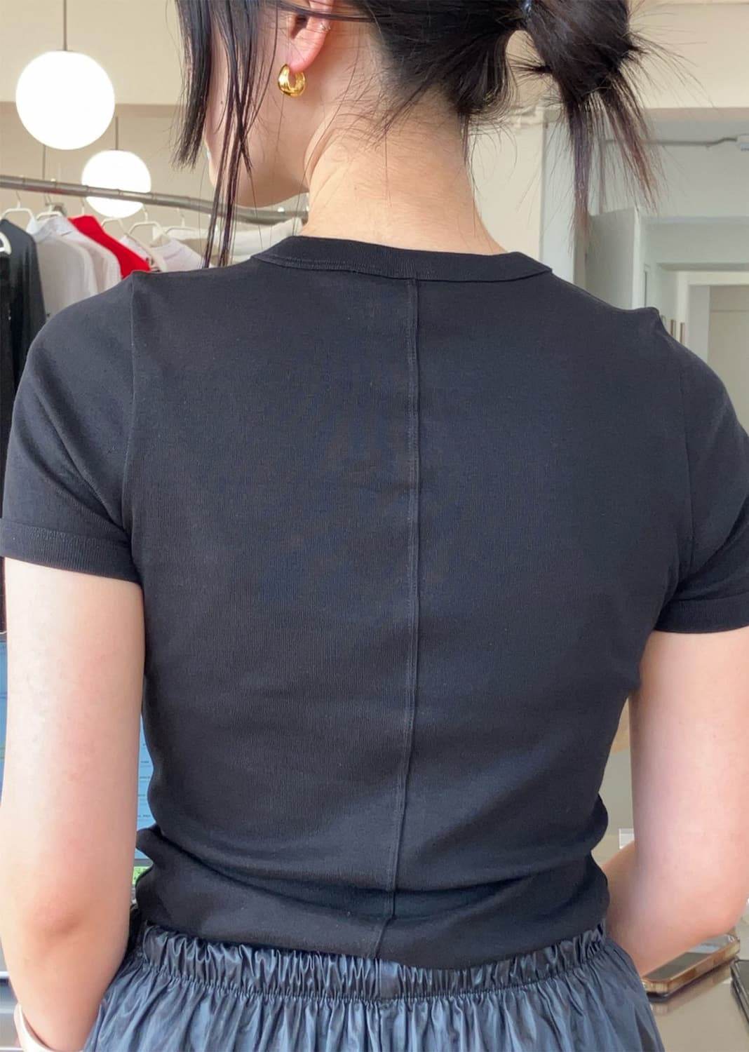 Flore Flore Car Tee Black 상품이미지3