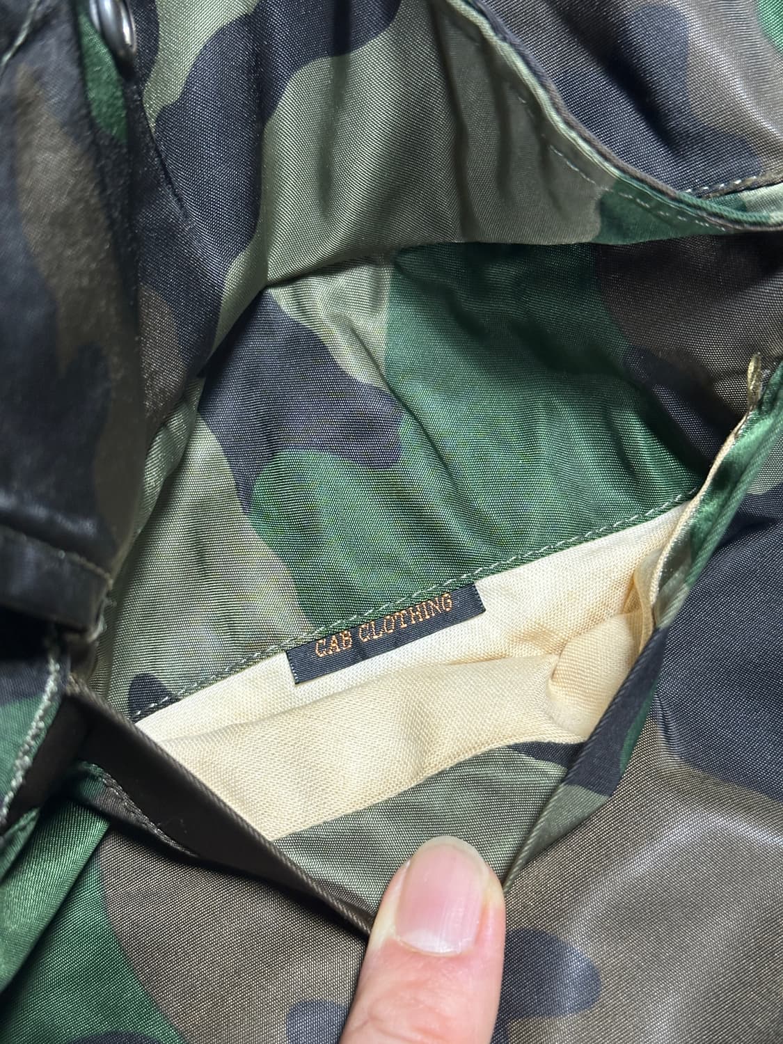 90s 캡클로딩 우드랜드 MA-1 자켓 상품이미지5