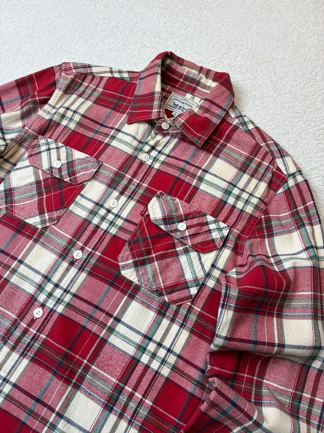 리바이스 00's 체크 웨스턴 남방 PN6279 상품이미지2