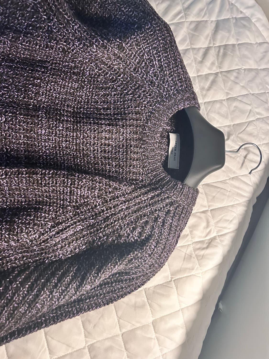 에프터프레이 인타르시아 니트 다크라벤더  상품이미지4