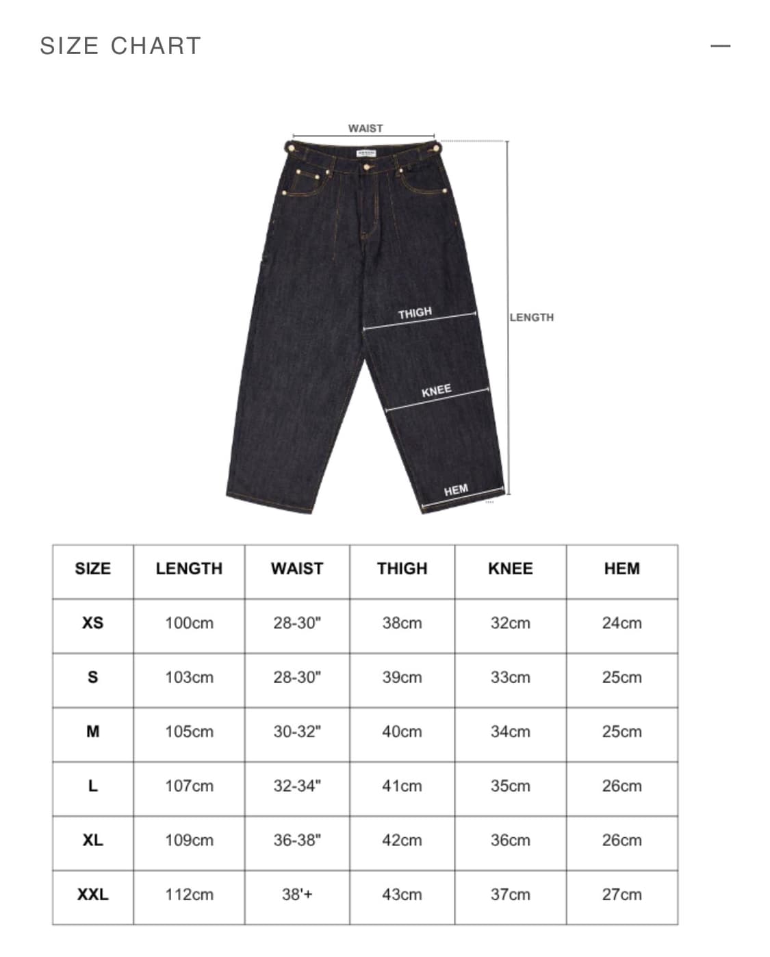 sweatscollective baggy 데님 인디고 M 상품이미지9