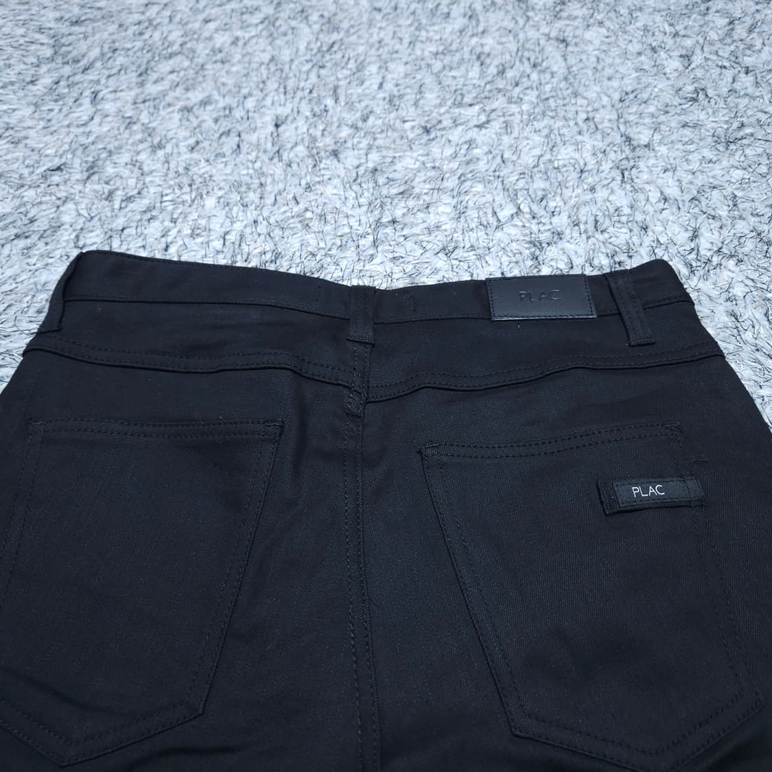 플랙진) 33 남자 블랙진 일자핏 / 왕눈이샵 상품이미지6