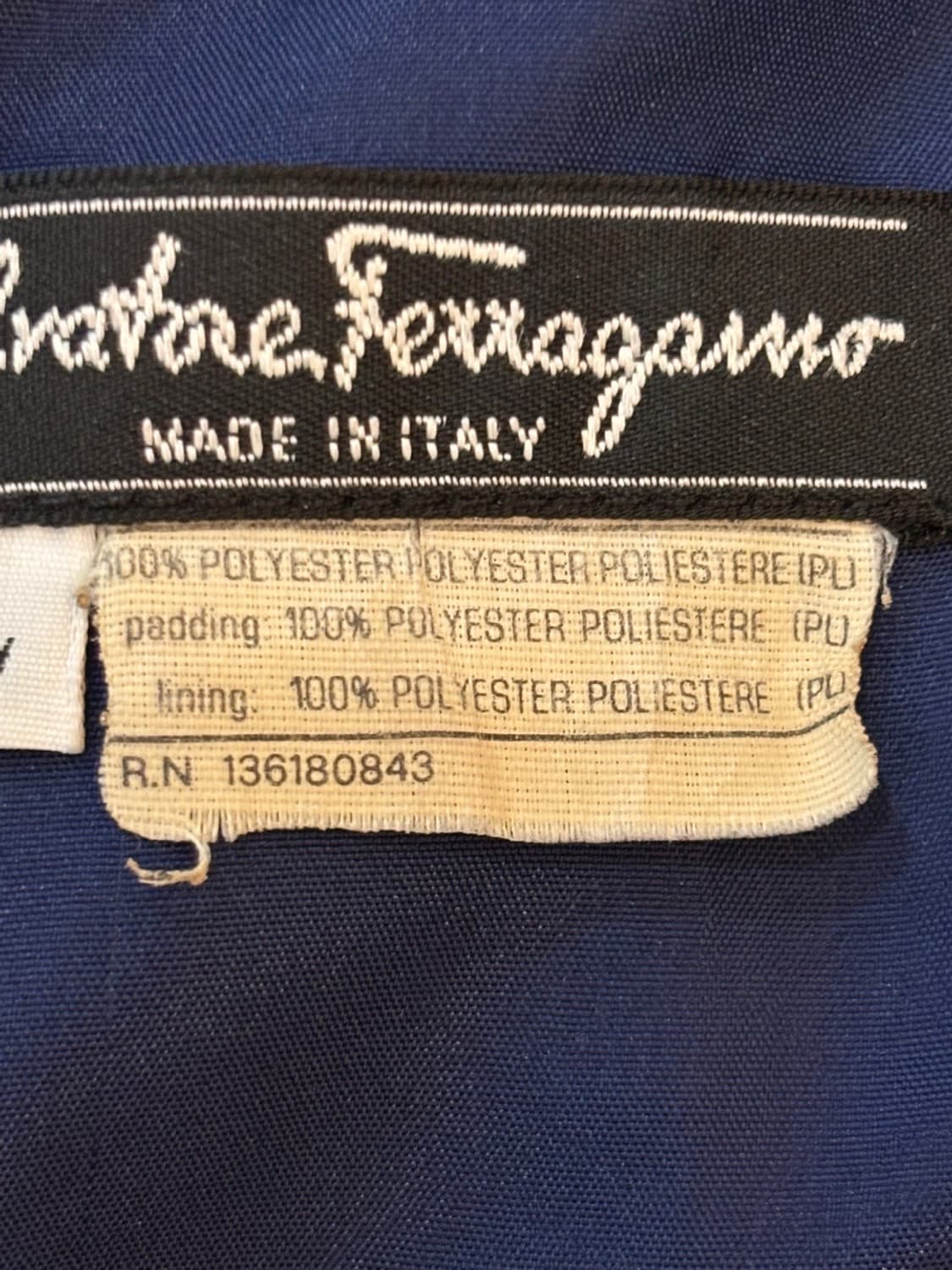 Vintage Ferragamo Quilting Jacket 상품이미지7