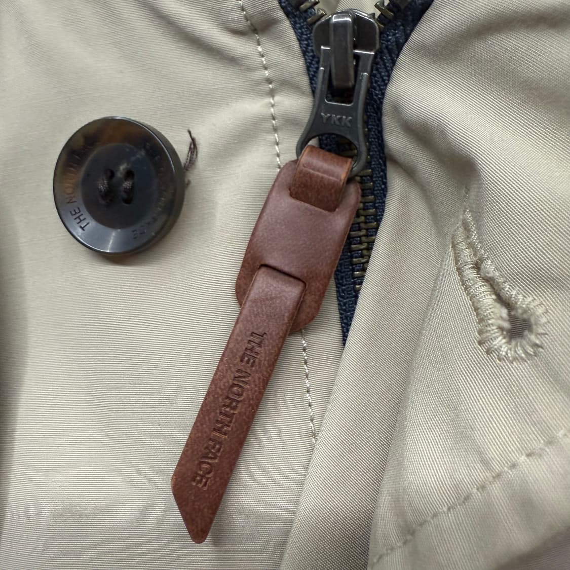 [정품/XL] 노스페이스 배색 후드 트렌치 코트 b15 상품이미지7