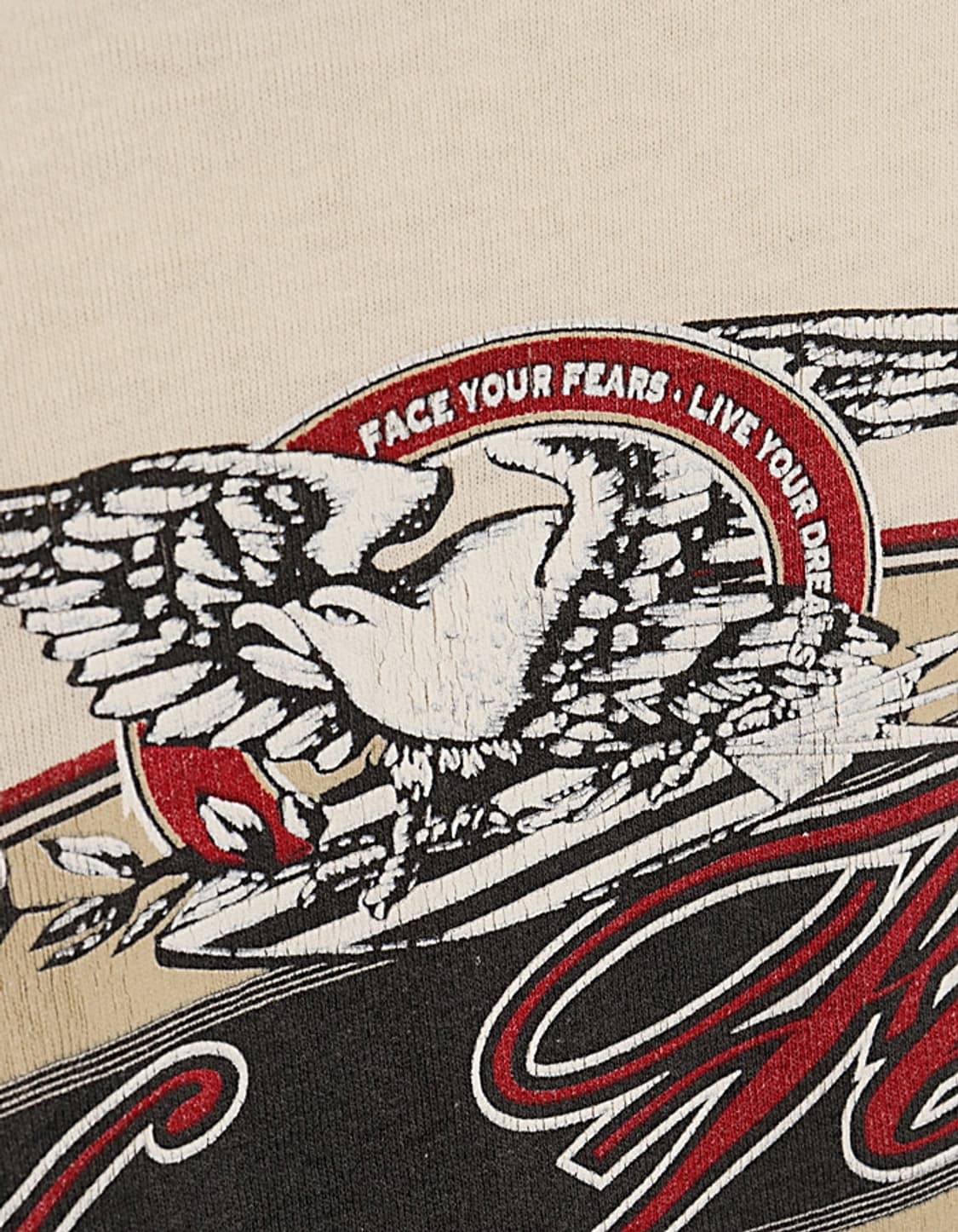 90's No FEAR Print T-Shirts 상품이미지6