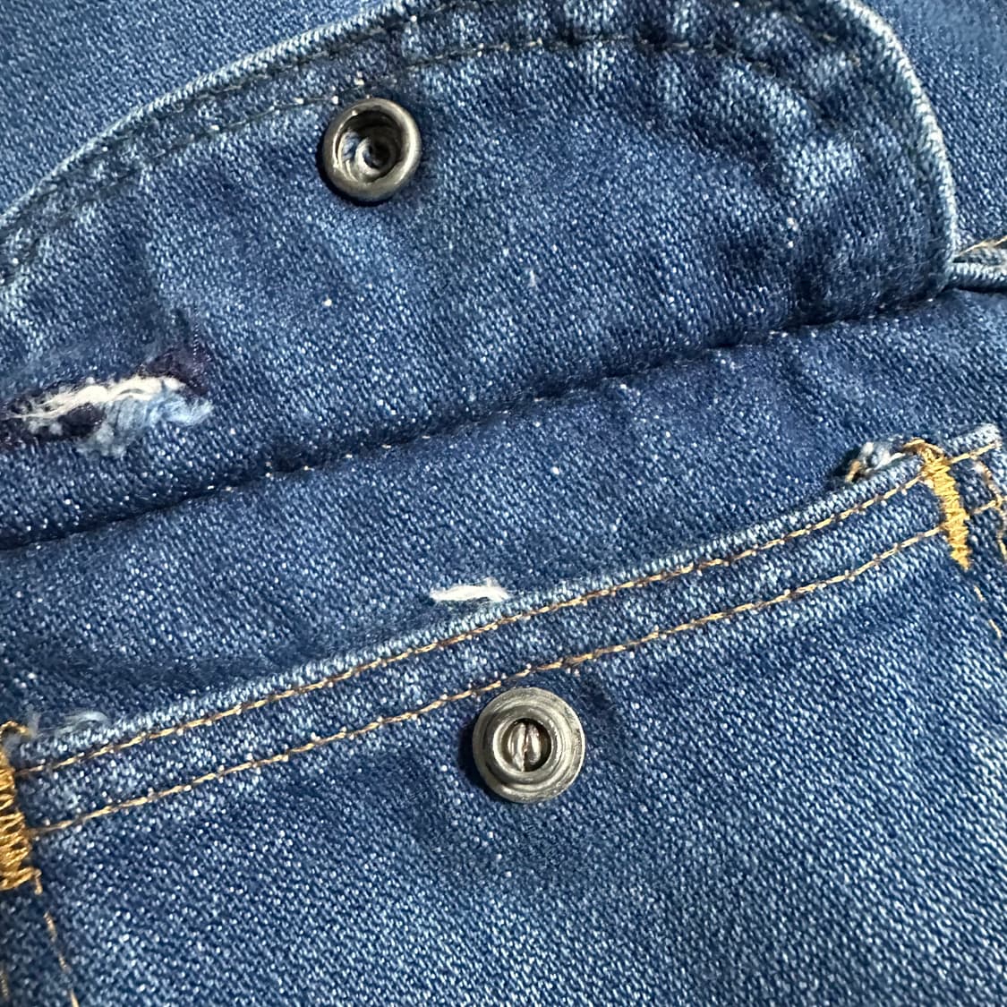 70s Wrangler 124mj 데님 자켓 상품이미지5