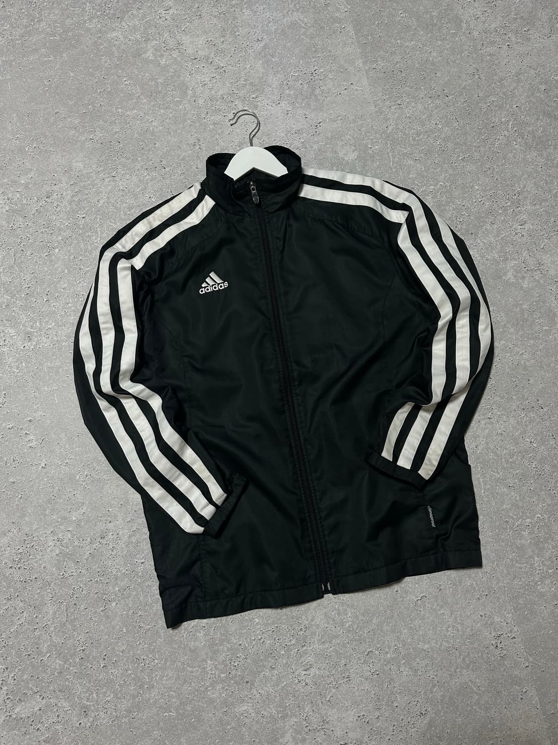 아디다스 JP 빅 삼선 블랙 바람막이 상품이미지1