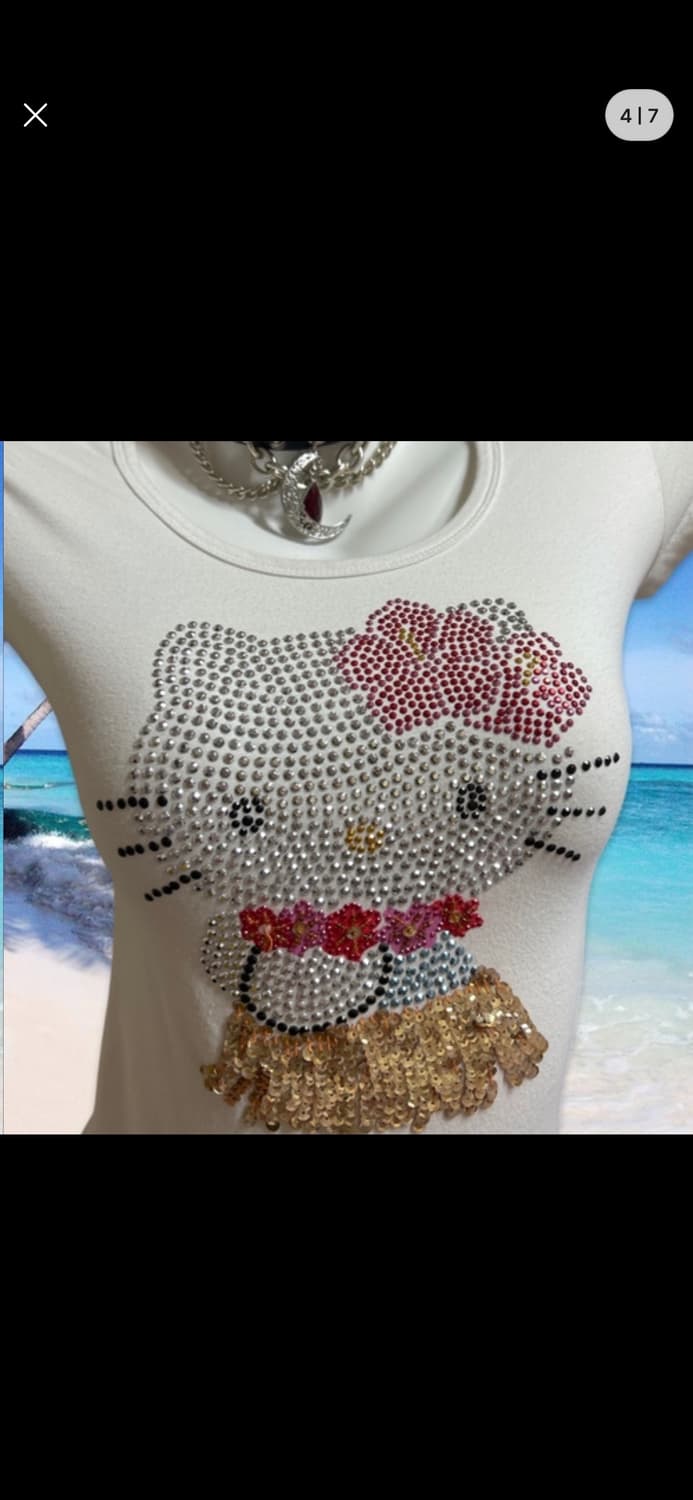 Sanrio hellokitty gal 2005 하와이 키티 상품이미지4