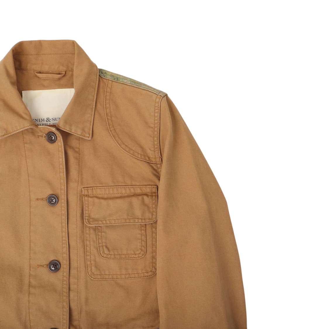 데님앤서플라이 리버맨 프린팅 캔버스 워크 자켓 상품이미지3