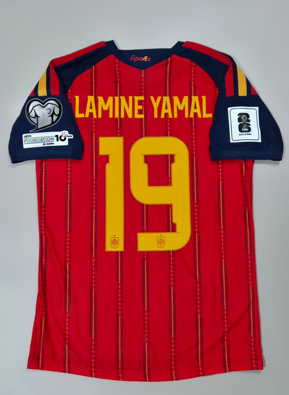 2026 월드컵 스페인 국대 홈킷 라민 야말 유니폼 L사이즈 상품이미지1
