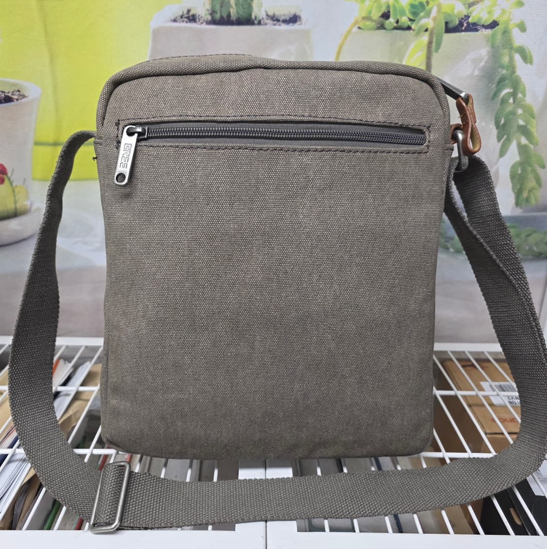 브리 BREE 남성 크로스백 숄더백 메신저백 캔버스 크로스바디 BF30 상품이미지3