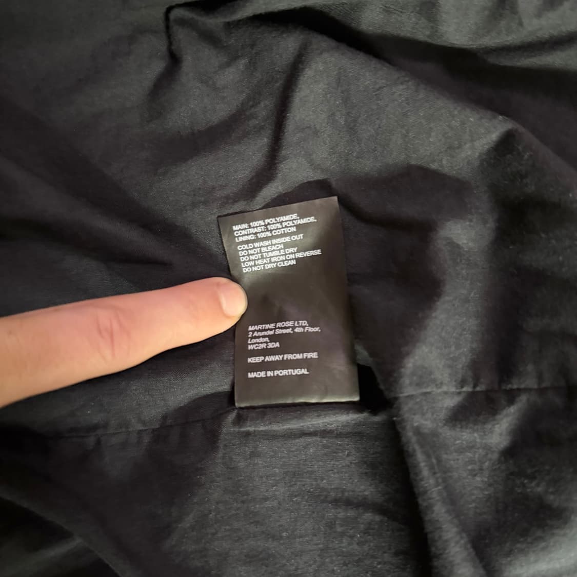 Martine Rose Fringe Track Jacket 상품이미지4