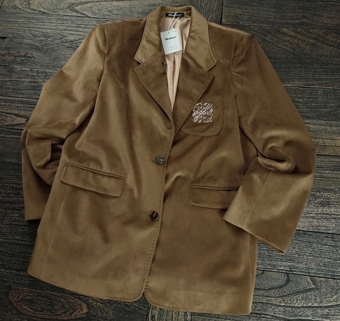 배드블러드 벨벳 블레이저 자켓 상품이미지1