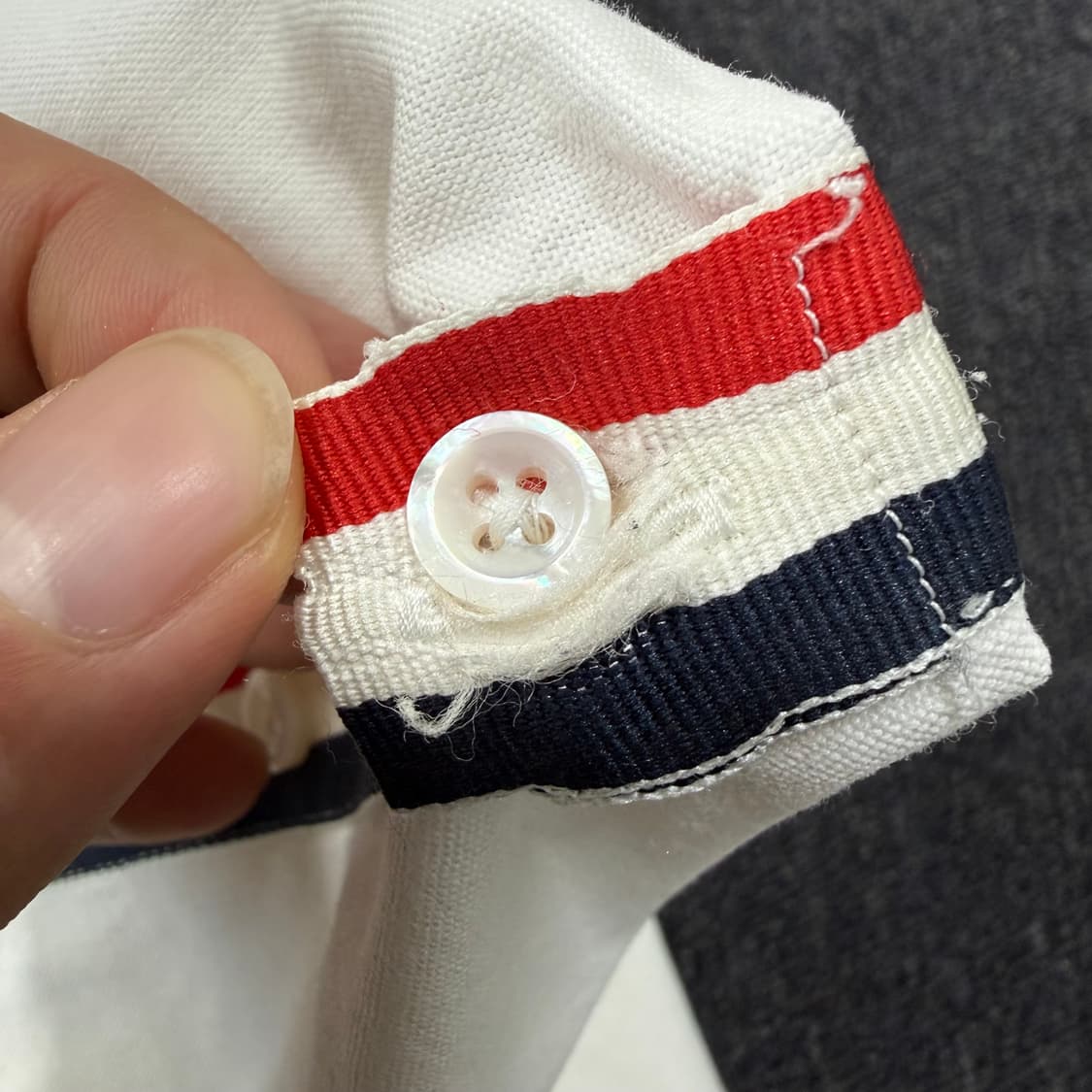 톰브라운 삼선 암밴드 옥스포드 셔츠 5사이즈 상품이미지9