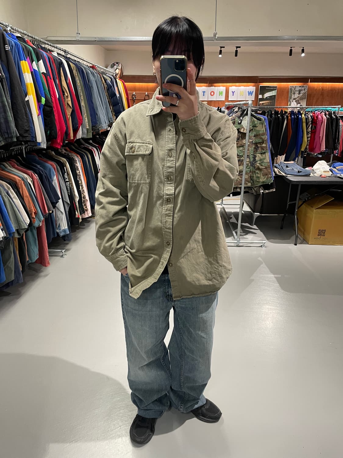 빈티지 워크 셔츠   상품이미지3