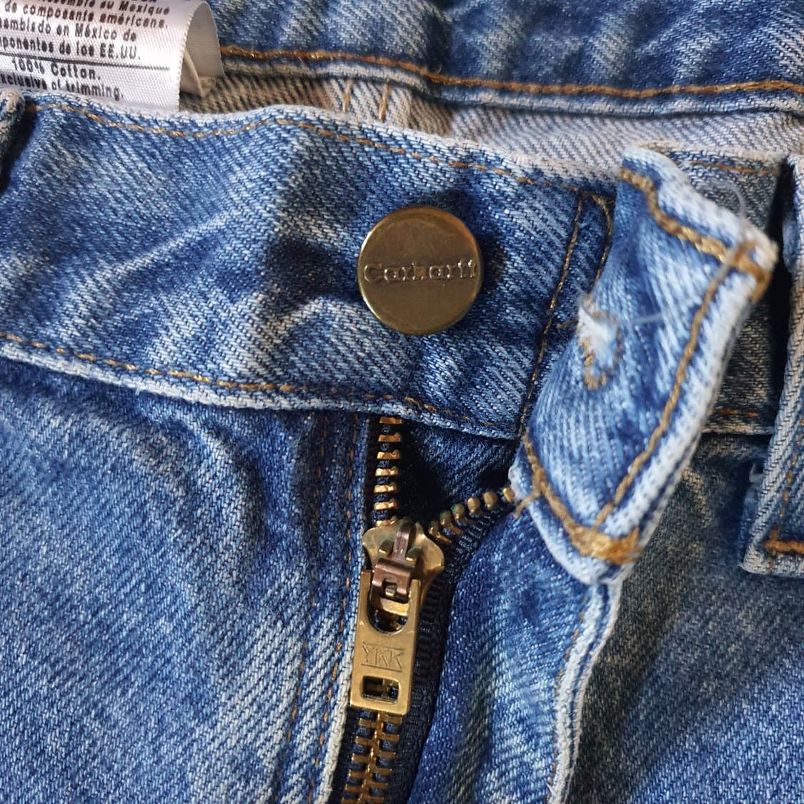 빅사이즈 칼하트 빈티지 데님 팬츠 No.44 상품이미지3