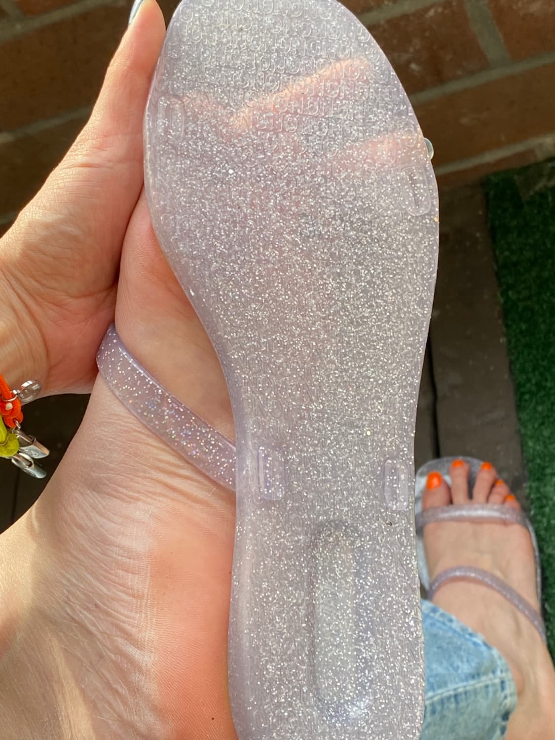 👡 🇨🇦캐나다 올드네이비 젤리 샌들 / 글리터 젤리슈즈 240 ✨ 상품이미지6