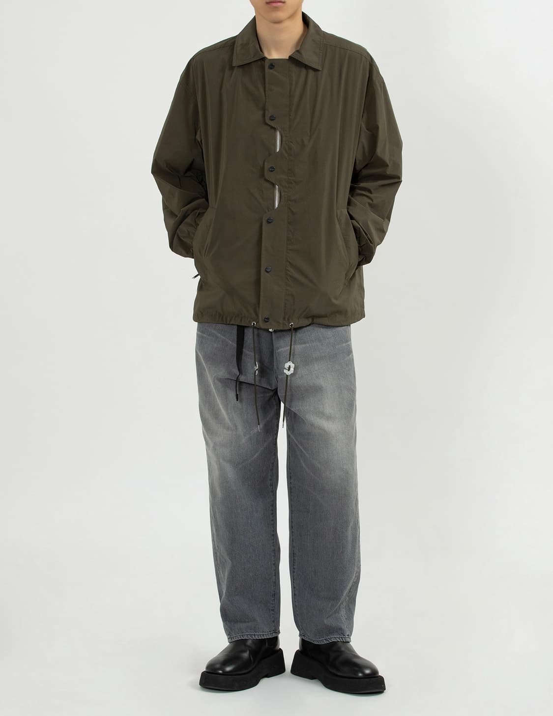 민스와일 올리브 재킷 2 상품이미지7