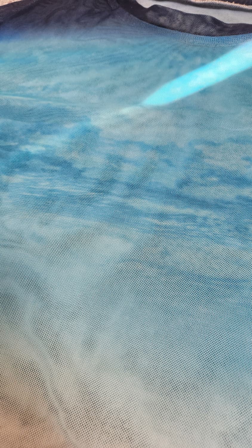 MESH LONG SLEEVES-BLUE 상품이미지3