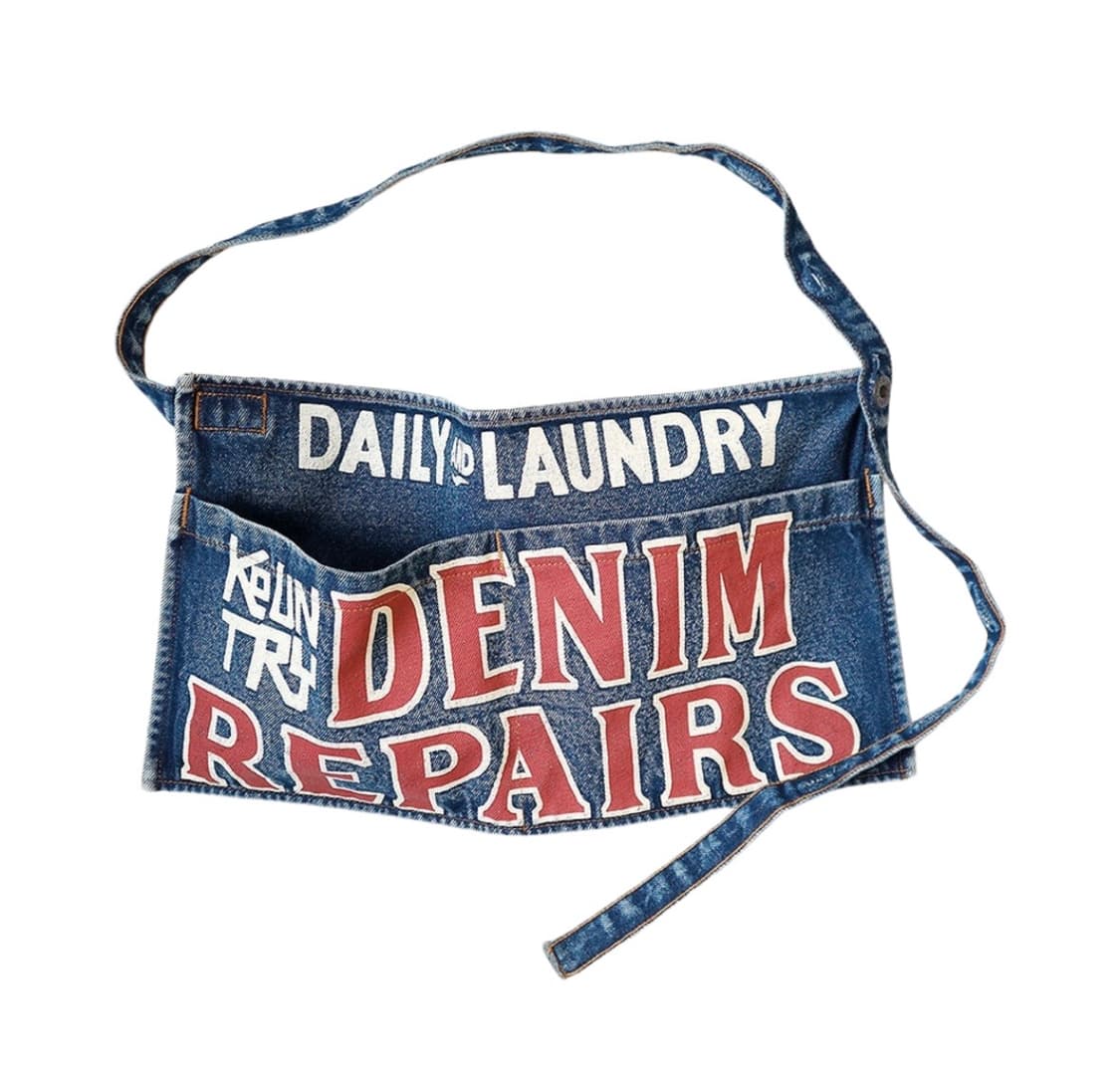 캐피탈 데님 앞치마 상품이미지1