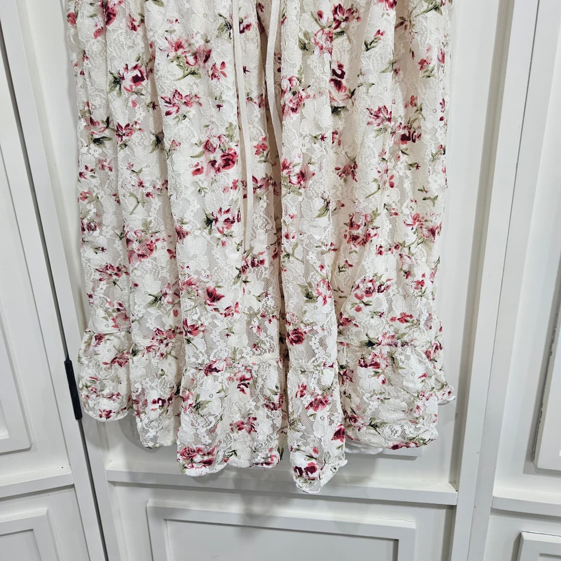 플라워 레이스 코르셋 원피스 상품이미지3