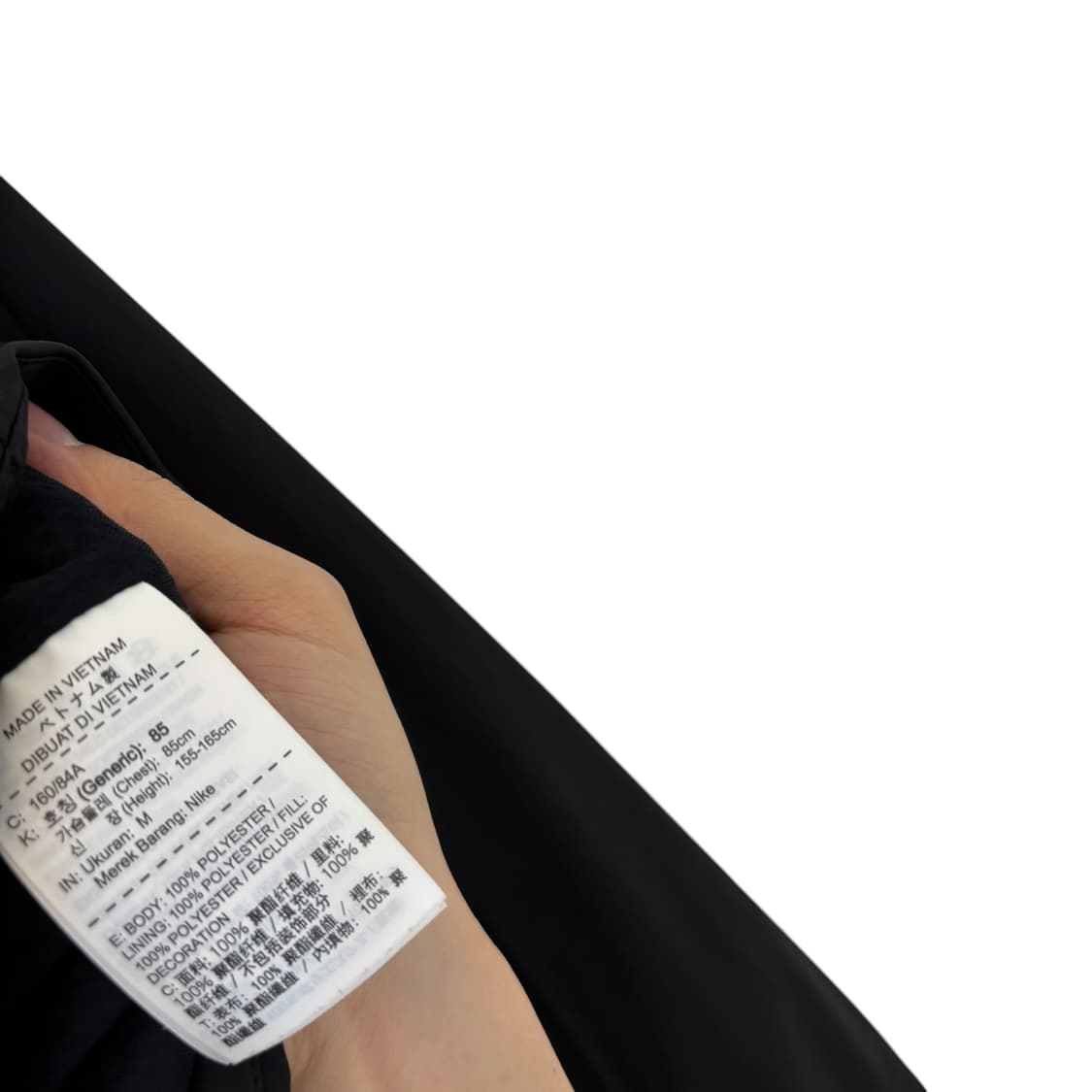 나이키 에어로로프트 여성 골프 자켓 블랙 M 상품이미지4